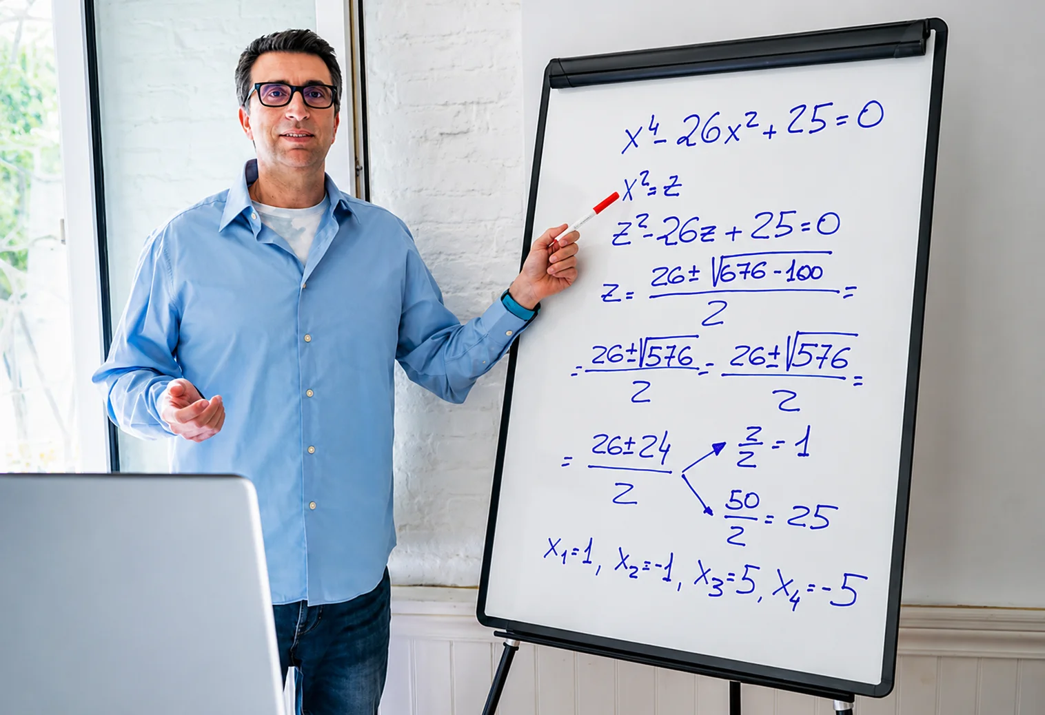 Group of diverse expert tutors